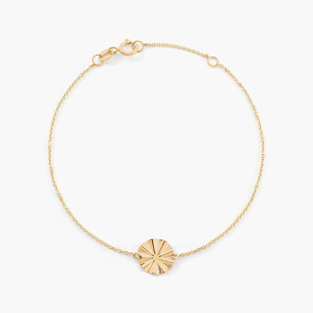 Bracelet Eclats Solaires Or Jaune - Bracelets Femme | Histoire d&rsquo;Or