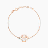 Bracelet Argent Rose Lev