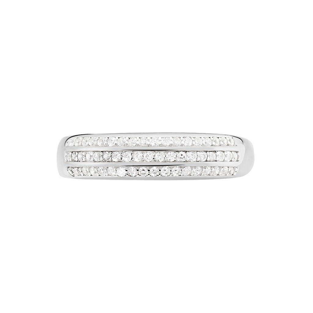 Bague Nataelle Argent Blanc Oxyde De Zirconium - Bagues avec pierre Femme | Histoire d’Or