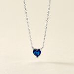 Collier Kelvyn Argent Blanc Oxyde - Colliers fantaisie Femme | Histoire d&rsquo;Or