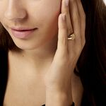 Chevali&egrave;re Deimos Ovale Diamantee Soleil Or Jaune - Chevali&egrave;res Homme | Histoire d&rsquo;Or