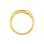 Bague Gold Aura Acier Jaune - Bagues fantaisie Femme | Histoire d&rsquo;Or