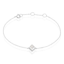 Bracelet Liana Or Blanc Diamant - Bijoux Femme | Histoire d’Or