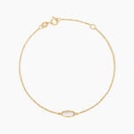 Bracelet Lucky Gems Or Jaune Nacre - Bracelets Femme | Histoire d&rsquo;Or