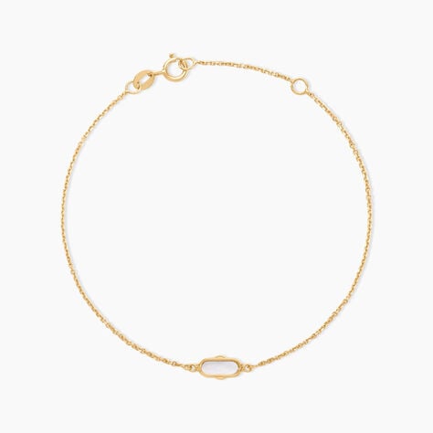 Bracelet Lucky Gems Or Jaune Nacre - Bracelets Femme | Histoire d&rsquo;Or