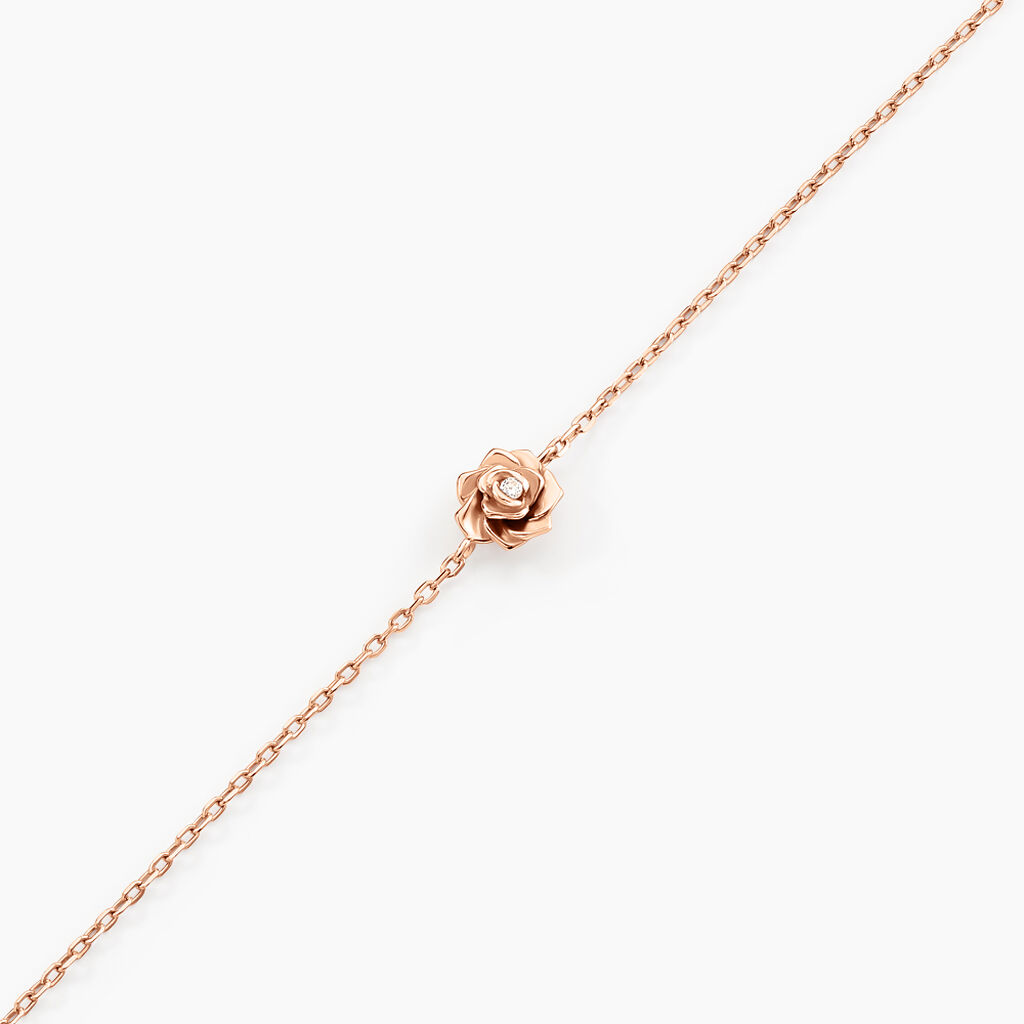 Bracelet Jannea Argent Rose Oxyde De Zirconium - Bracelets Femme | Histoire d’Or