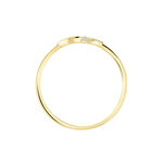 Bague Irla Or Jaune Diamant - Bagues avec pierre Femme | Histoire d&rsquo;Or