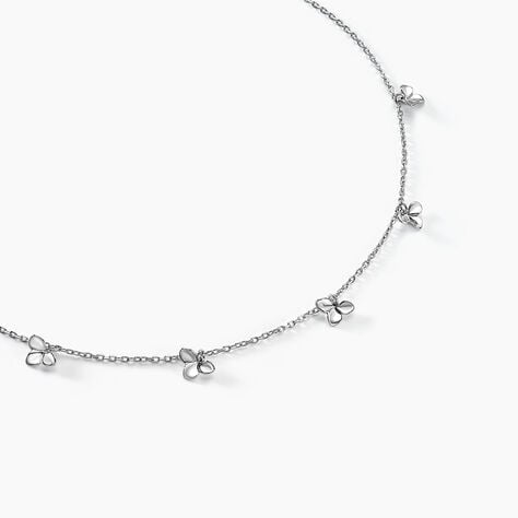 Collier Narcisse Dream Argent Blanc - Colliers fantaisie Femme | Histoire d’Or