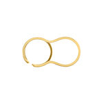 Bague Gold Aura Acier Jaune - Bagues fantaisie Femme | Histoire d&rsquo;Or