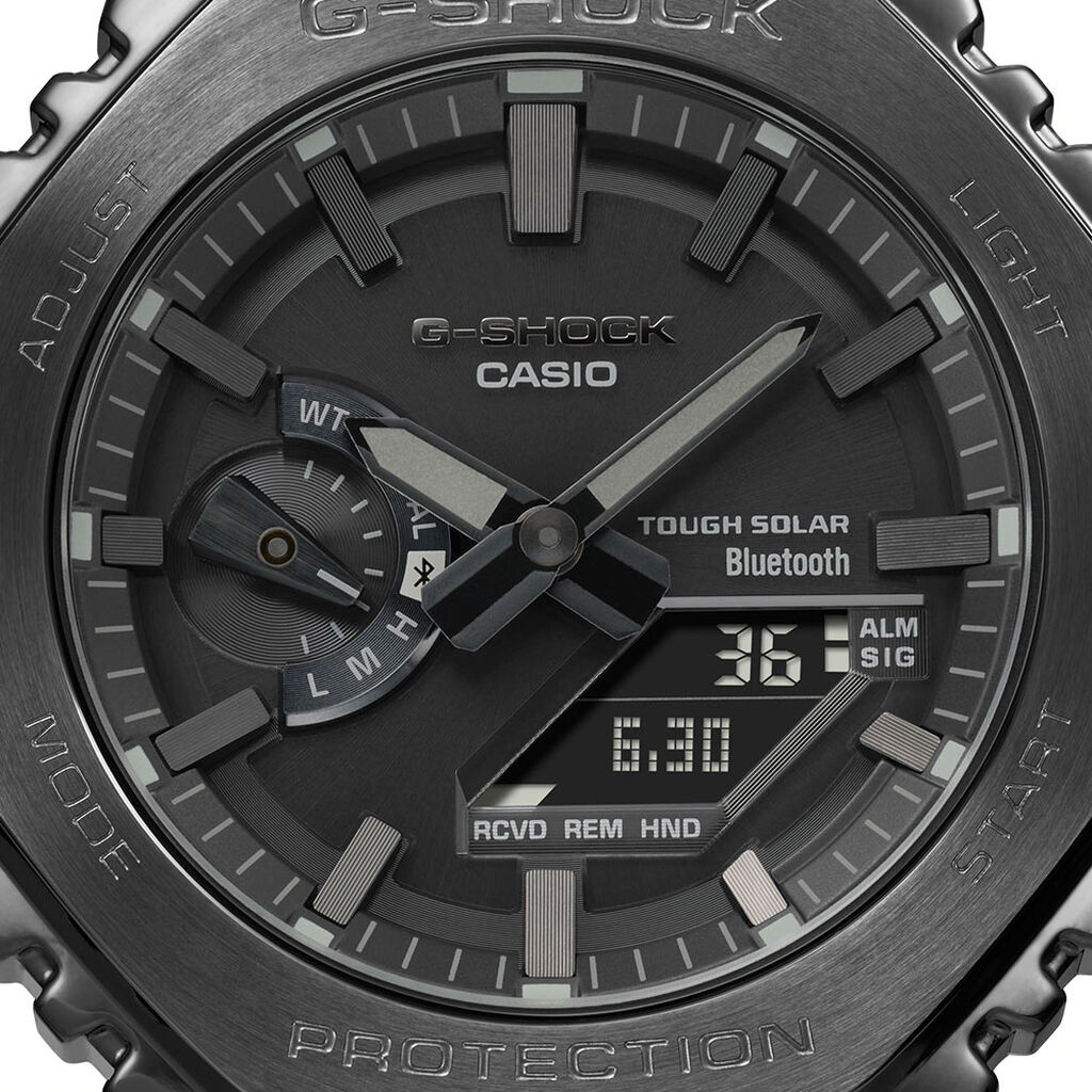 Montre Hybride Casio G-shock Classic Noir - Montres connect&eacute;es Homme | Histoire d&rsquo;Or