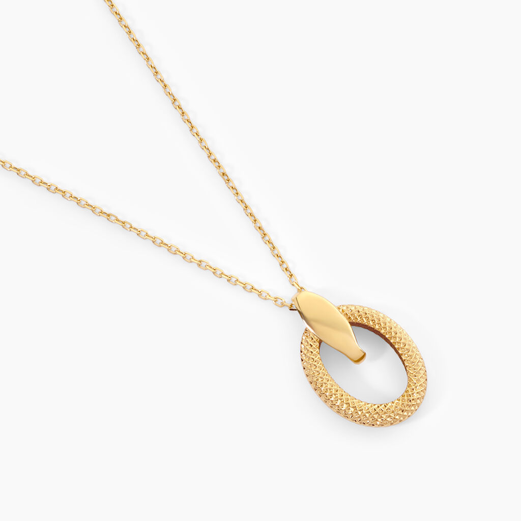 Collier Iveline Or Jaune - Bijoux sans pierre Femme | Histoire d&rsquo;Or