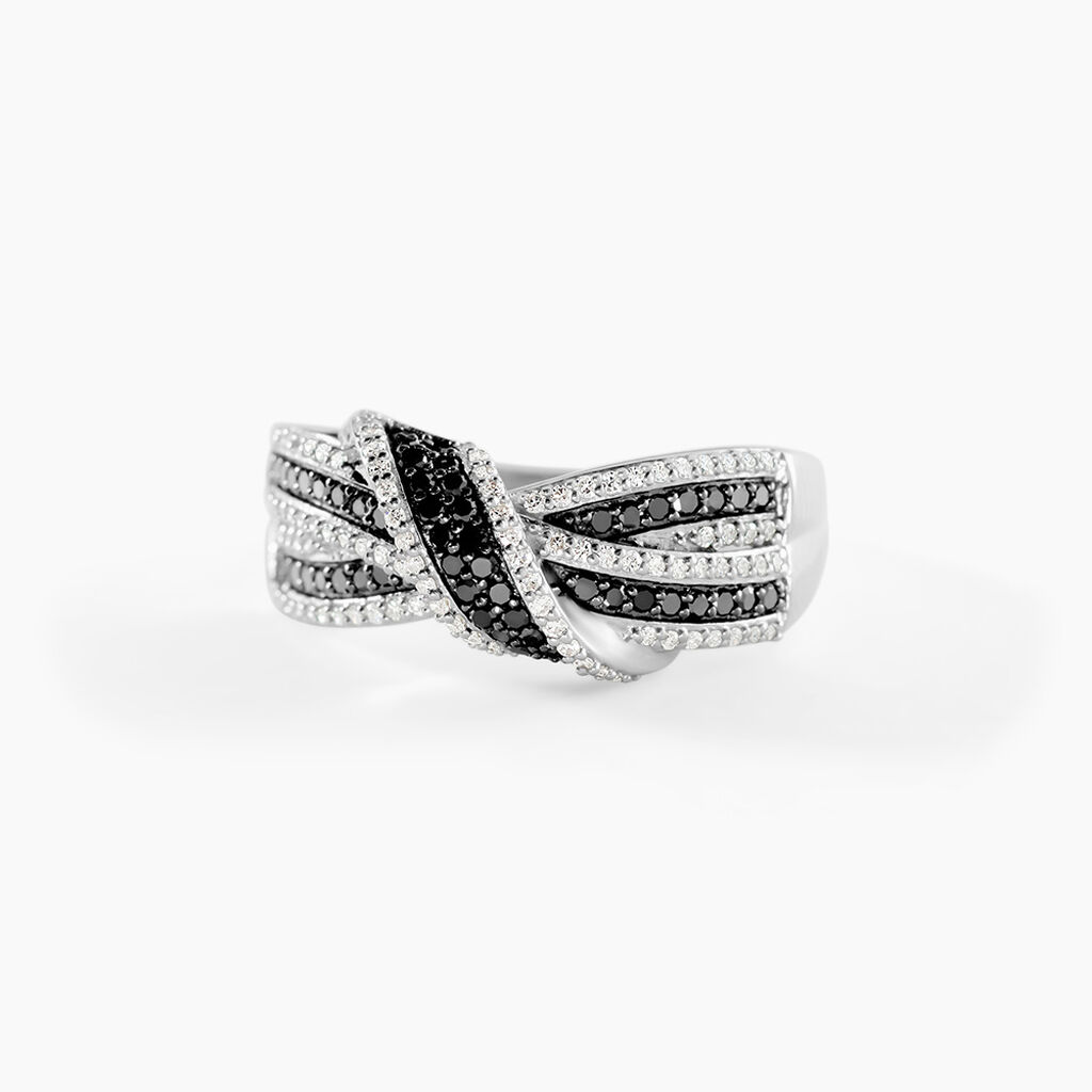 Bague Oaxaca Or Blanc Diamant - Bagues avec pierre Femme | Histoire d&rsquo;Or