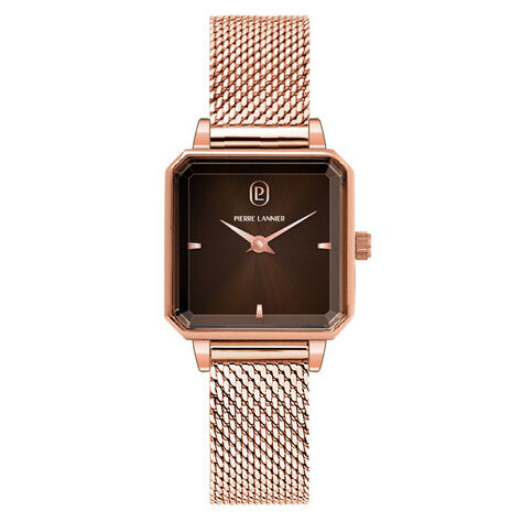 Montre Pierre Lannier Leonor Chocolat - Montres Femme | Histoire d’Or