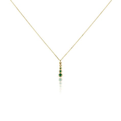 Collier Josephine Or Jaune Emeraude - Colliers Femme | Histoire d’Or