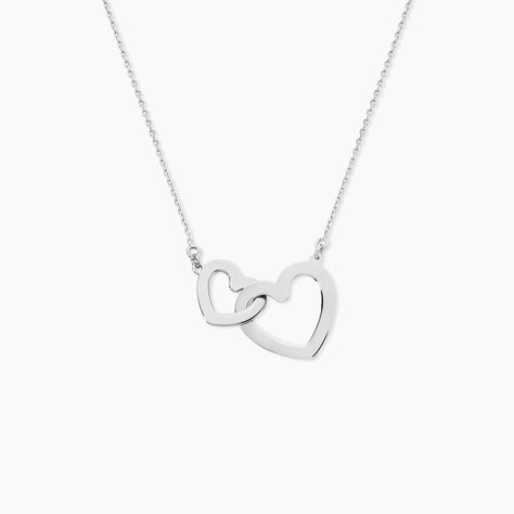 Collier Aalia Argent Blanc - Colliers fantaisie Femme | Histoire d&rsquo;Or