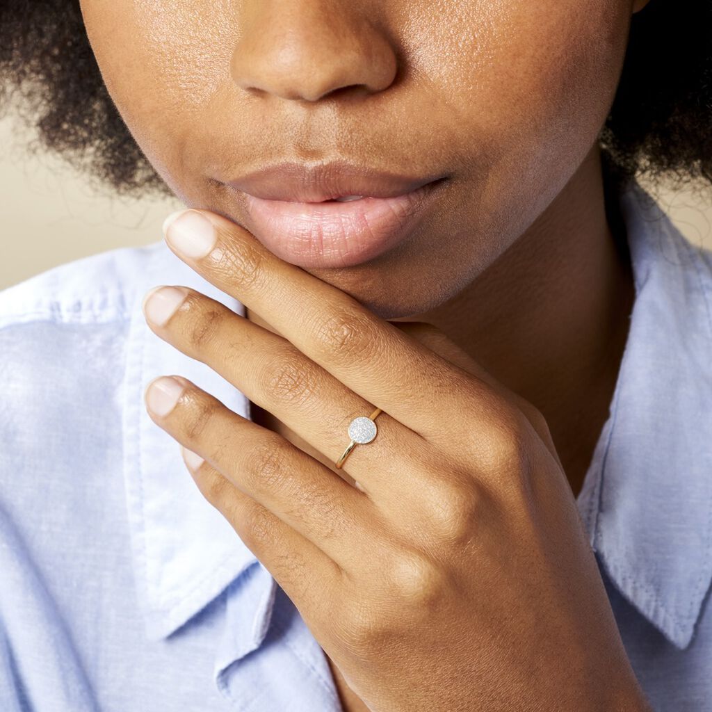 Bague Eryne Or Jaune - Bagues Femme | Histoire d’Or