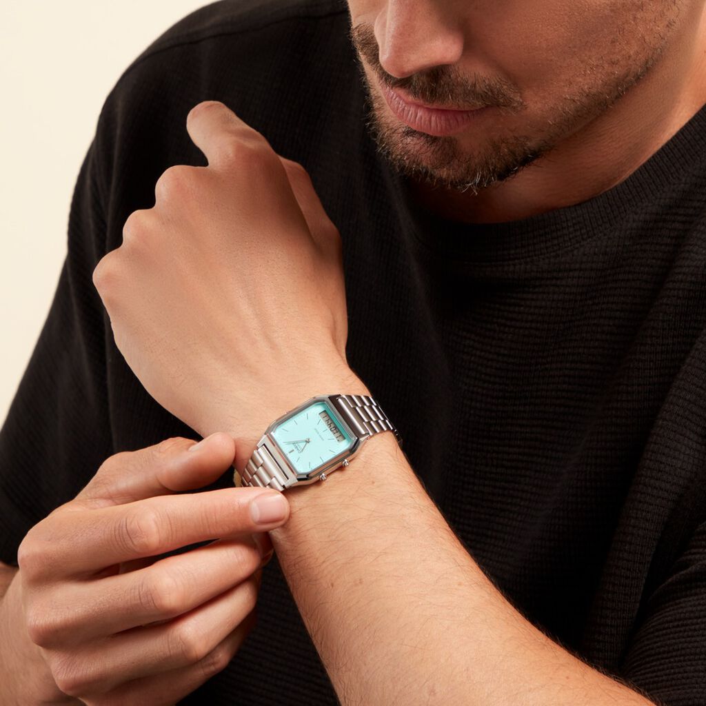 Montre Casio Collection Vintage Turquoise - Montres Homme | Histoire d’Or