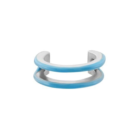 Bague D'oreille Unitaire Argent Blanc Samba - Boucles d'oreilles fantaisie Femme | Histoire d&rsquo;Or