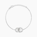 Bracelet Anne Argent Blanc Oxyde De Zirconium - Bracelets Femme | Histoire d&rsquo;Or