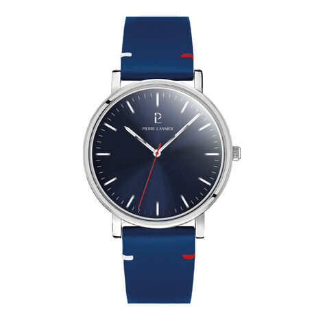 Montre Pierre Lannier Essential Bleu - Nouveautés Homme | Histoire d’Or
