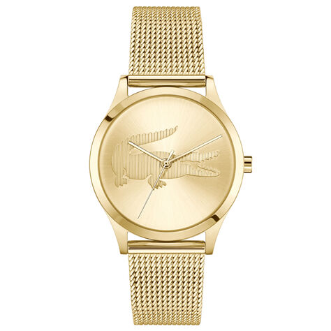 Montre Lacoste Crocodelle Champagne - Montres Femme | Histoire d’Or