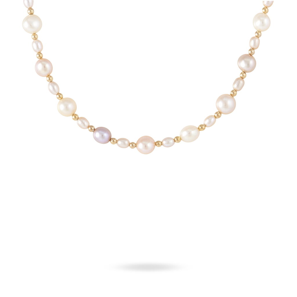Collier Houne Or Jaune Perle De Culture - Colliers Femme | Histoire d’Or