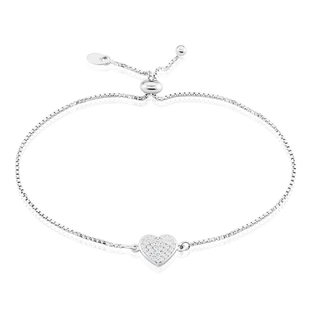 Bracelet Argent Blanc Annice Oxydes De Zirconium - Bracelets Femme | Histoire d’Or