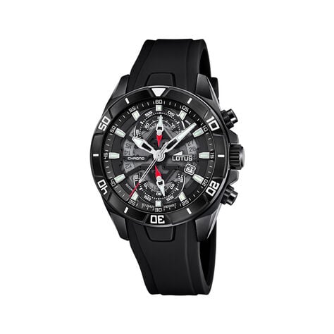 Montre Lotus Vortex Noir - Montres Homme | Histoire d&rsquo;Or