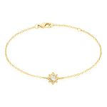 Bracelet Bobbie Plaqu&eacute; Or Jaune Oxyde De Zirconium - Bracelets Femme | Histoire d&rsquo;Or
