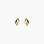 Boucles D'Oreilles Puces Johano Or Jaune Diamant - Clous d'oreilles Femme | Histoire d&rsquo;Or