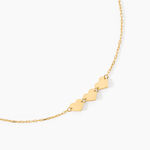 Collier Lova Argent Dor&eacute; A L'Or 750/1000 - Cadeaux de naissance Femme | Histoire d&rsquo;Or