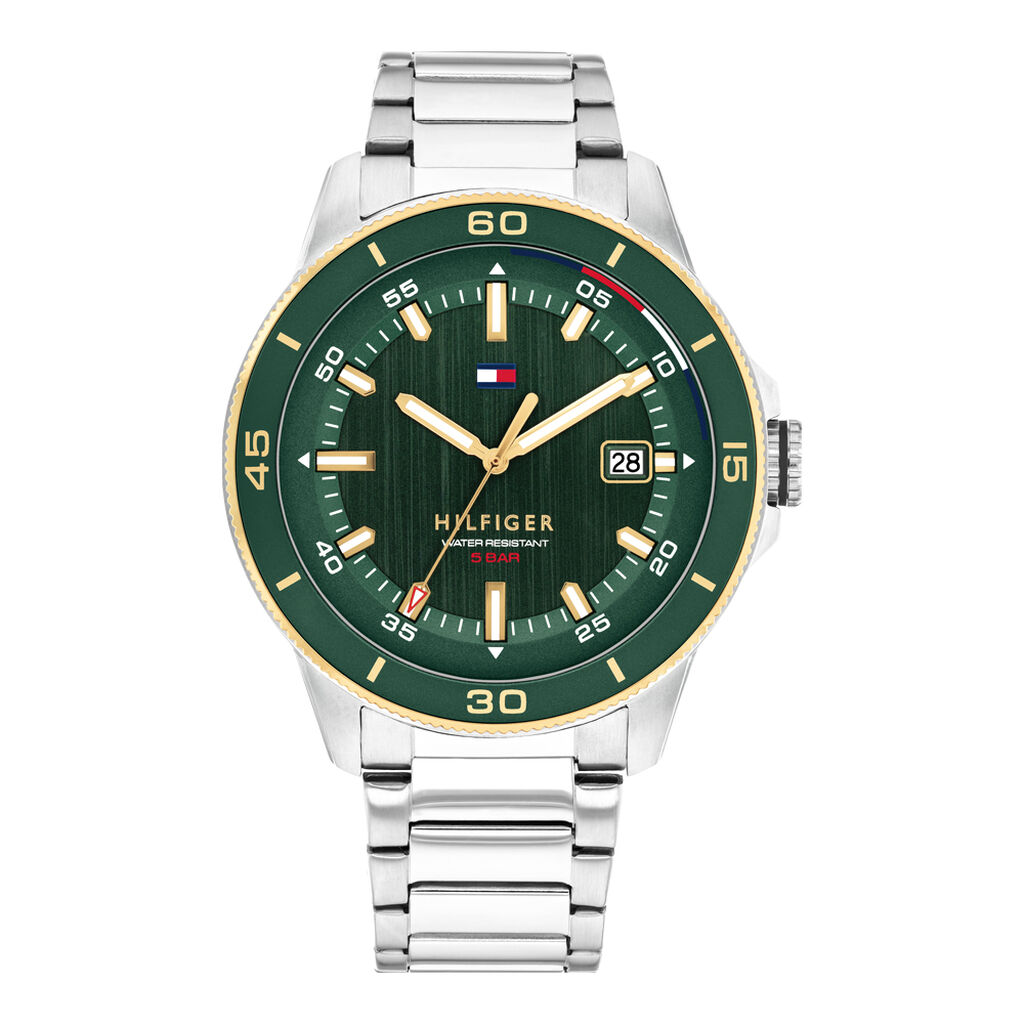 Montre Tommy Hilfiger Remy Vert - Montres Homme | Histoire d’Or