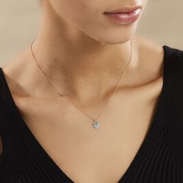 Collier Rosaline Or Jaune Topaze Et Oxyde De Zirconium - Colliers Femme | Histoire d’Or