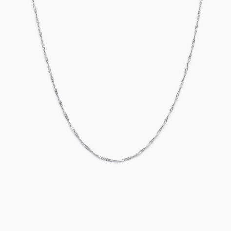 Collier Arletty Argent Blanc - Colliers fantaisie Femme | Histoire d&rsquo;Or