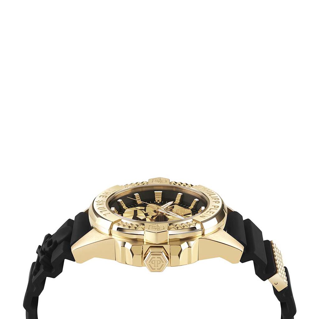 Montre Philipp Plein The $kull Noir - Id&eacute;es cadeaux Homme | Histoire d&rsquo;Or