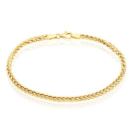 Bracelet Jolien Maille Spiga Or Jaune - Bracelets chaîne Femme | Histoire d’Or