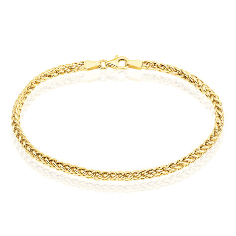 Bracelet Jolien Maille Spiga Or Jaune - Bracelets chaîne Femme | Histoire d’Or