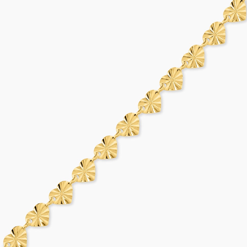 Bracelet Calliandra Acier Jaune - F&ecirc;te des m&egrave;res Femme | Histoire d&rsquo;Or