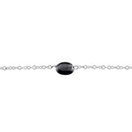 Bracelet Evren Argent Blanc Pierre De Synthese - Bracelets Femme | Histoire d&rsquo;Or
