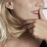 Cr&eacute;oles Andgelina Rondes Or Blanc Oxyde De Zirconium - Boucles d'oreilles cr&eacute;oles Femme | Histoire d&rsquo;Or