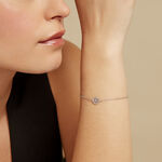 Bracelet Trivia Argent Blanc Oxyde De Zirconium - Bracelets Femme | Histoire d&rsquo;Or