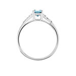 Bague Rio Argent Blanc Oxyde De Zirconium - Bagues solitaires Femme | Histoire d&rsquo;Or
