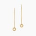 Boucles D'oreilles Pendantes Eclats Solaires Or Jaune - Boucles d'oreilles pendantes Femme | Histoire d’Or
