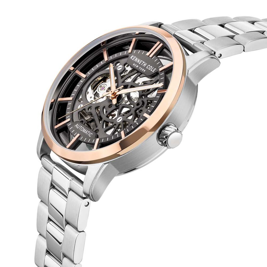 Montre Kenneth Cole Automatic Argenté - Montres Homme | Histoire d’Or