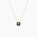 Collier Talisman Or Jaune Malachite Diamant - Colliers Femme | Histoire d&rsquo;Or