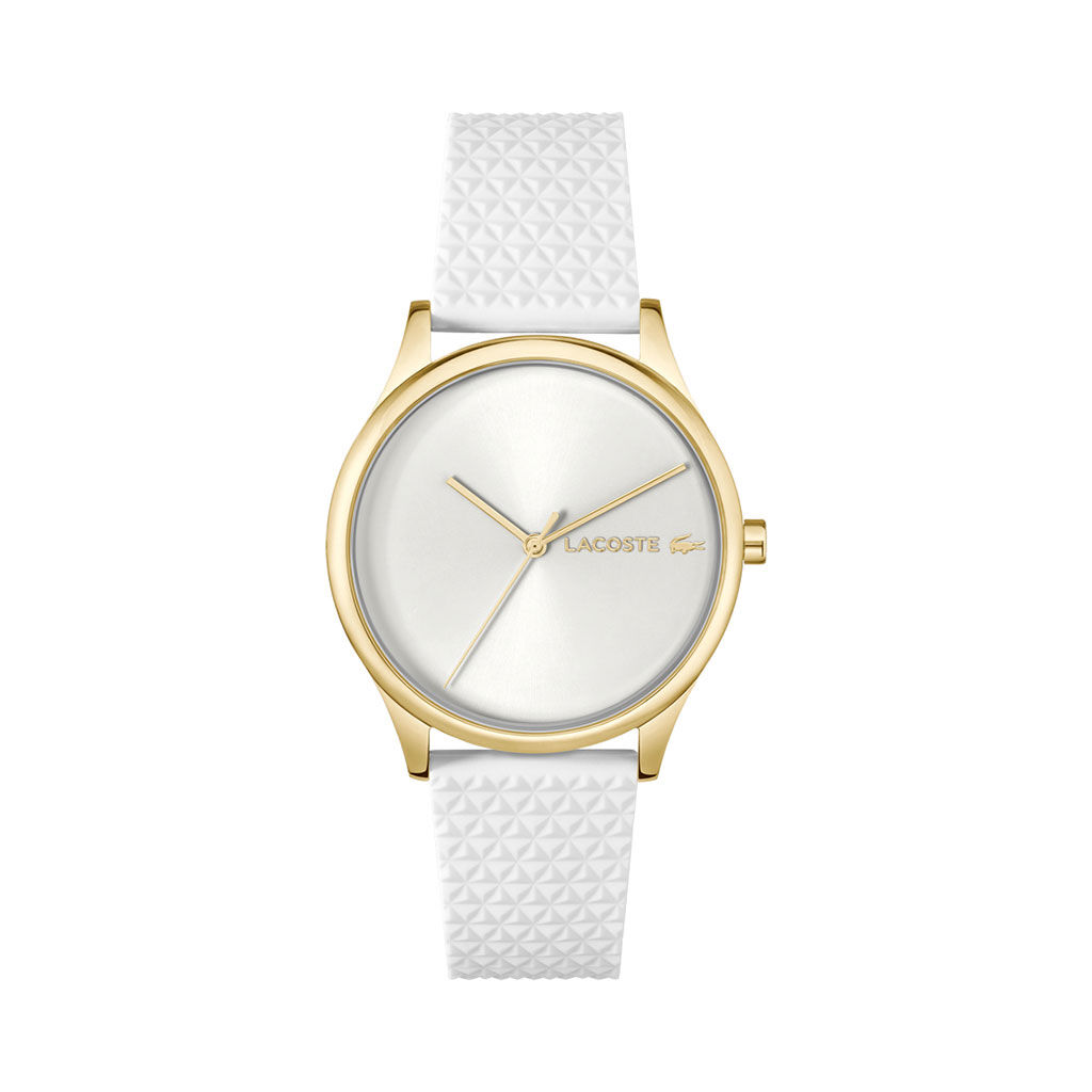 Montre Lacoste Crocodelle Blanc - Montres Femme | Histoire d&rsquo;Or