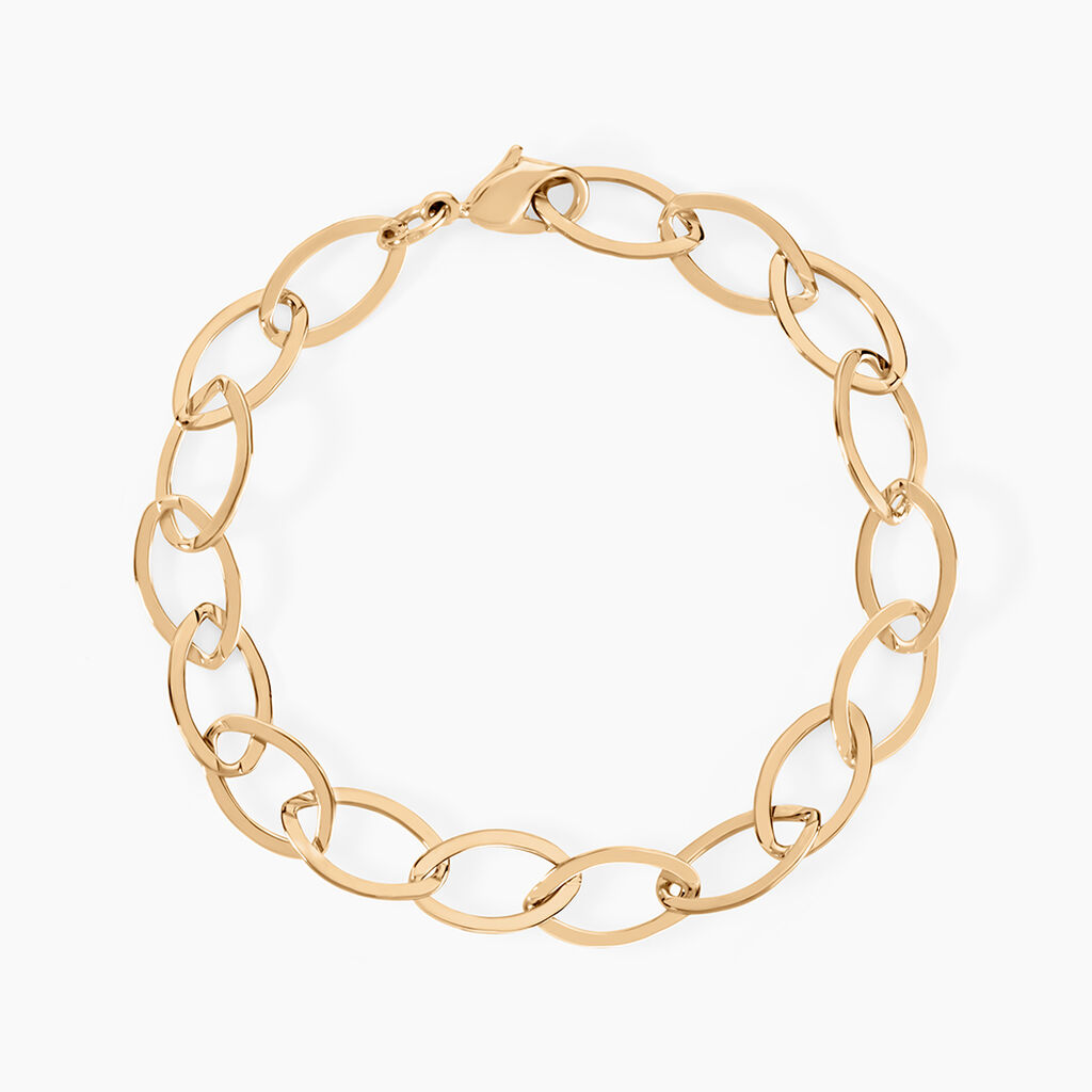 Bracelet Madya Plaqu&eacute; Or Jaune - Bijoux sans pierre Femme | Histoire d&rsquo;Or