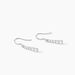Boucles D'oreilles Pendantes Argent Blanc Henriet Oxyde De Zirconium - Boucles d'oreilles fantaisie Femme | Histoire d’Or