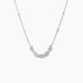 Collier Declaration Argent Blanc Oxyde De Zirconium - Colliers fantaisie Femme | Histoire d’Or