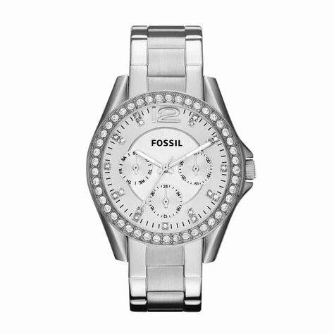 Montre Fossil Riley Argent - Montres Femme | Histoire d’Or